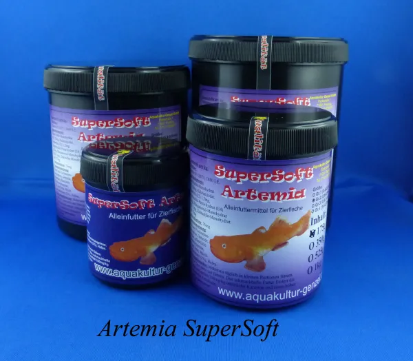 Artemia SuperSoft in den verschiedenen Variianten auf einem Bild.